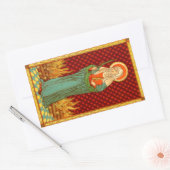 セントアポロニア(VVP 001) 長方形シール (封筒)