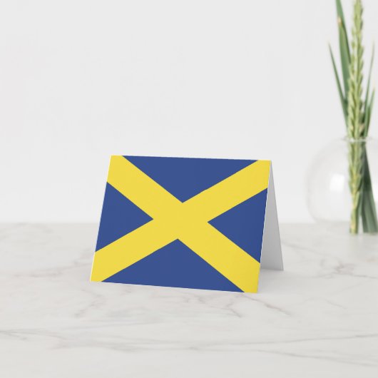 セントアルバンス市国旗 カード (正面)
