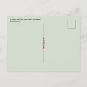 セントアルバート素晴らしザ(BK 013)はがき ポストカード (裏面)