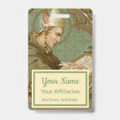 セントアルバ素晴らしート(BK 013) バッジ (裏面)