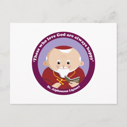 セントアルフォンスリグーリ ポストカード (正面)