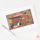 セントアルフォンスリグーリ(SAU 039) 長方形シール (封筒)