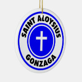 セントアロイシウス・ゴンザーガ セラミックオーナメント (右)