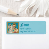 セントアロイシウス&ペスト被害者(M 006) ラベル (インサイチュ)