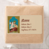 セントアロイシウス&ペスト被害者(M 006) ラベル (インサイチュ)