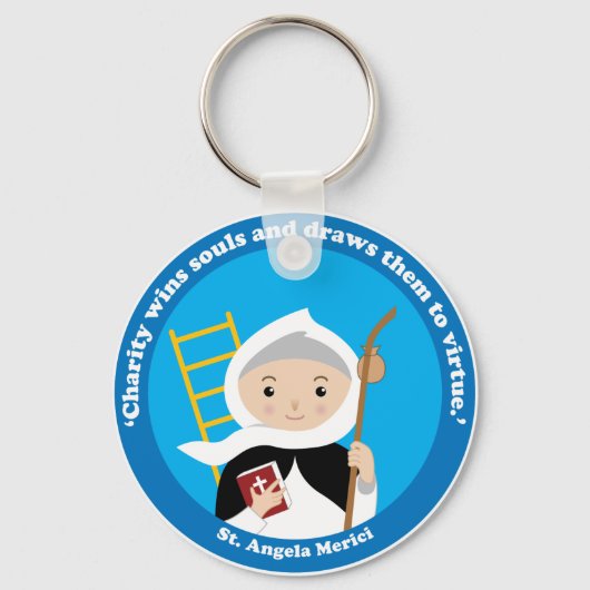 セントアンジェラメリチ キーホルダー (正面)