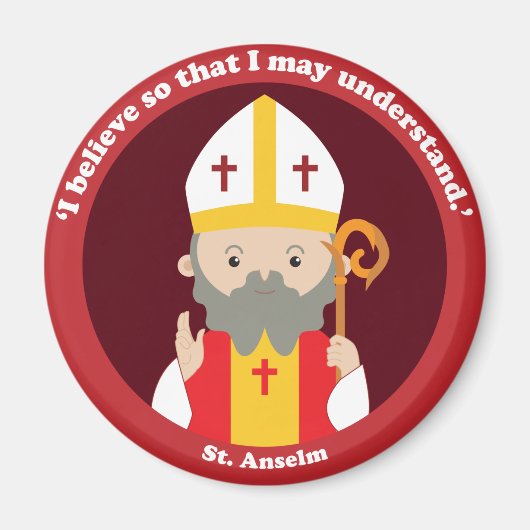 セントアンセルム マグネット (正面)