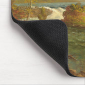 セントアンソニーの滝、c.1887 (キャンバスの油) マウスパッド (コーナー)