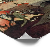 セントアンソニーの誘惑, c.1500 ポスター (角)