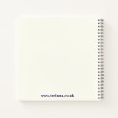 セントアンソニーヘッドライトハウスゲストブック ノートブック (裏面)