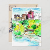 セントアンソニー・メイン、ミネアポリスMNポストカード ポストカード (正面/裏面)