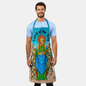 セントアンドリューのキャッチ・オブ・ザ・デイ エプロン (着用した状態)