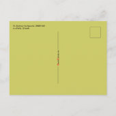 セントアンドリュークリスマスノヴェナ祈りの言葉はがき ポストカード (裏面)