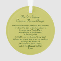セントアンドリュークリスマスノヴェナ祈りの言葉アクリル