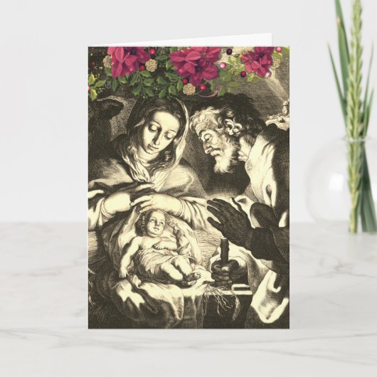 セントアンドリュークリスマスノヴェナ祈りの言葉 シーズンカード (正面)