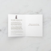 セントアンドリュークリスマスノヴェナ祈りの言葉 シーズンカード (内部)