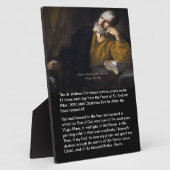 セントアンドリュークリスマスノヴェナ フォトプラーク (側面)