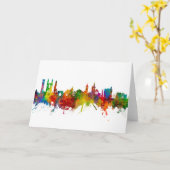 セントアンドリュースコットランドスカイライン カード (黄色い花)