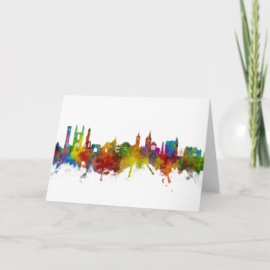 セントアンドリュースコットランドスカイライン カード (正面)