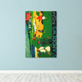 セントアンドリュースヴィンテージポスターヨーロッパ キャンバスプリント (インサイチュ (ウッドフロア))