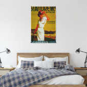 セントアンドリュース・アルゴンキンヴィンテージポスターEurope キャンバスプリント (インサイチュ (寝室))