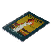 セントアンドリュース・アルゴンキンヴィンテージポスターEurope ノートブック (左側)