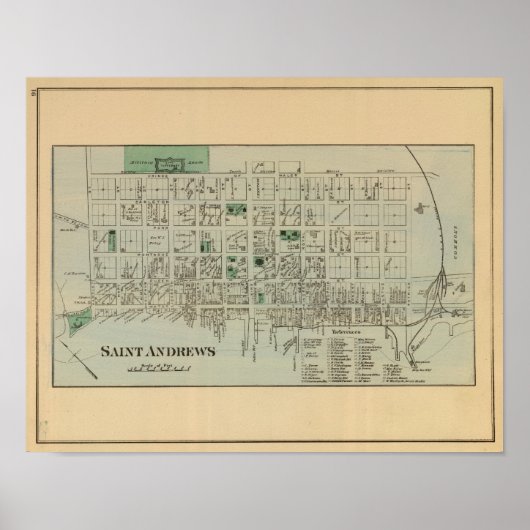 セントアンドリュースNB ポスター (正面)