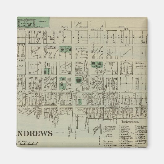 セントアンドリュースNB マグネット (正面)