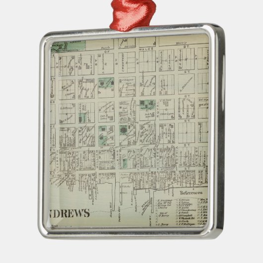 セントアンドリュースNB メタルオーナメント (左)