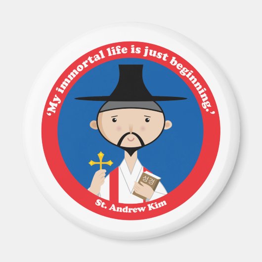 セントアンドリュー・キム マグネット (正面)