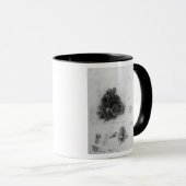 セントアンナを持つヴァージンそして子供のための勉強 マグカップ (正面右)