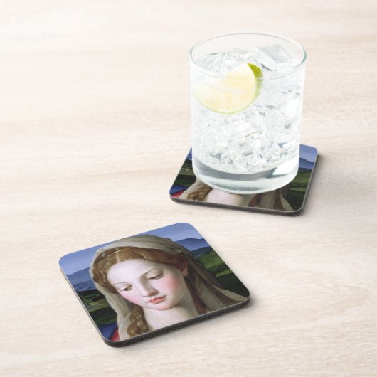 セントアンナを持つ神聖な家族および幼児聖ヨハネ コースター (右側)