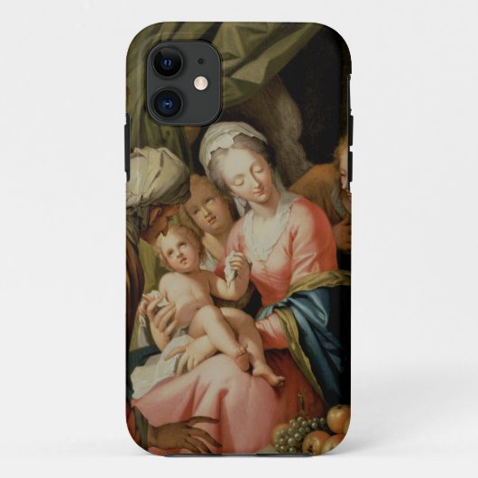 セントアンナを持つ神聖な家族 Case-Mate iPhoneケース (裏面)