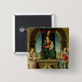 セントアンナ、c.1507の系列 缶バッジ (正面&裏面)