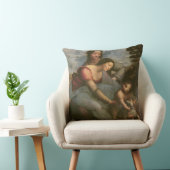 セントアンナ、c.1510を持つヴァージンそして子供 クッション (椅子)