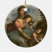 セントアンナ、c.1510を持つヴァージンそして子供 セラミックオーナメント (裏面)