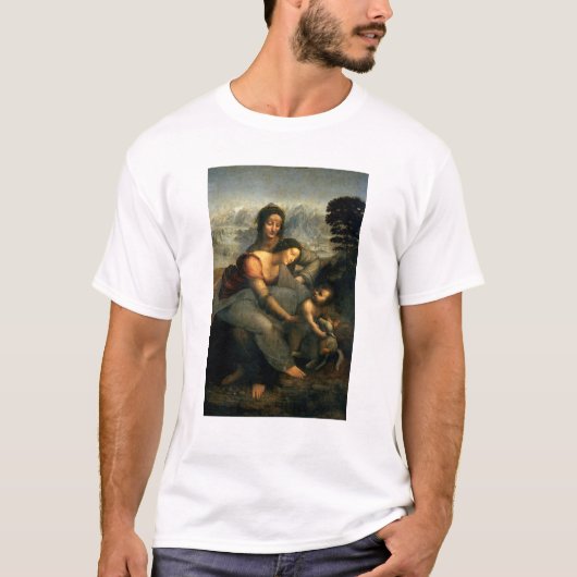 セントアンナ、c.1510を持つヴァージンそして子供 tシャツ (正面)