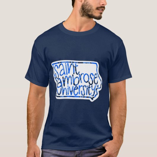セントアンブローズ大学 Tシャツ (正面)