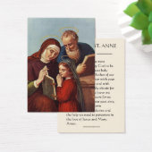 セントアン賛美ヴァージンマリア祈りの言葉ホーリーカード (デスク)