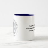 セントアーズチェスクラブコーヒーマグ ツートーンマグカップ (中央)