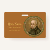 セントイグネイシャス・ロヨラ(BK 050)(スタイル1) バッジ (裏面)