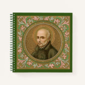 セントイグネイシャス・ロヨラ(BK 050)(スタイル2) ノートブック (正面)