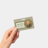 セントイグネイシャス・ロヨラ(BK 050)(スタイル2) バッジ (手持ち)