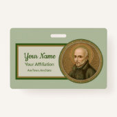 セントイグネイシャス・ロヨラ(BK 050)(スタイル2) バッジ (裏面)