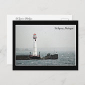 セントイグネイスライトハウスインザベイ ポストカード (正面/裏面)