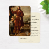 セントイシドールザ農家労働者宗教祈りの言葉 (デスク)