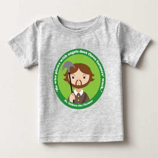 セントイシドーレ農家 ベビーTシャツ (正面)