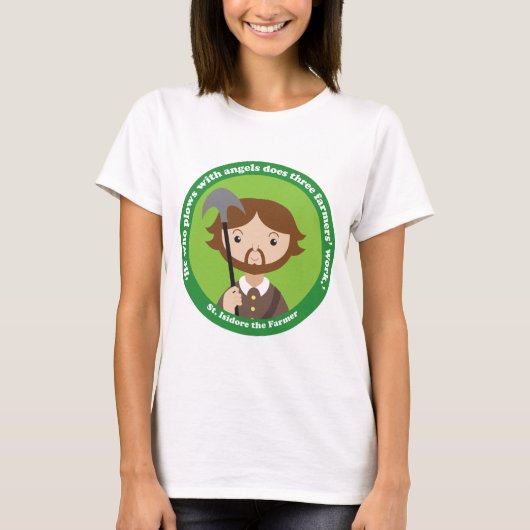 セントイシドーレ農家 Tシャツ (正面)
