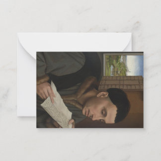 セントイパーソナライズされたボ弁護士の祈りの言葉カード ノートカード