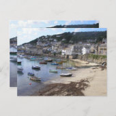 セントイブハーバーコーンウォールUK ポストカード (正面/裏面)